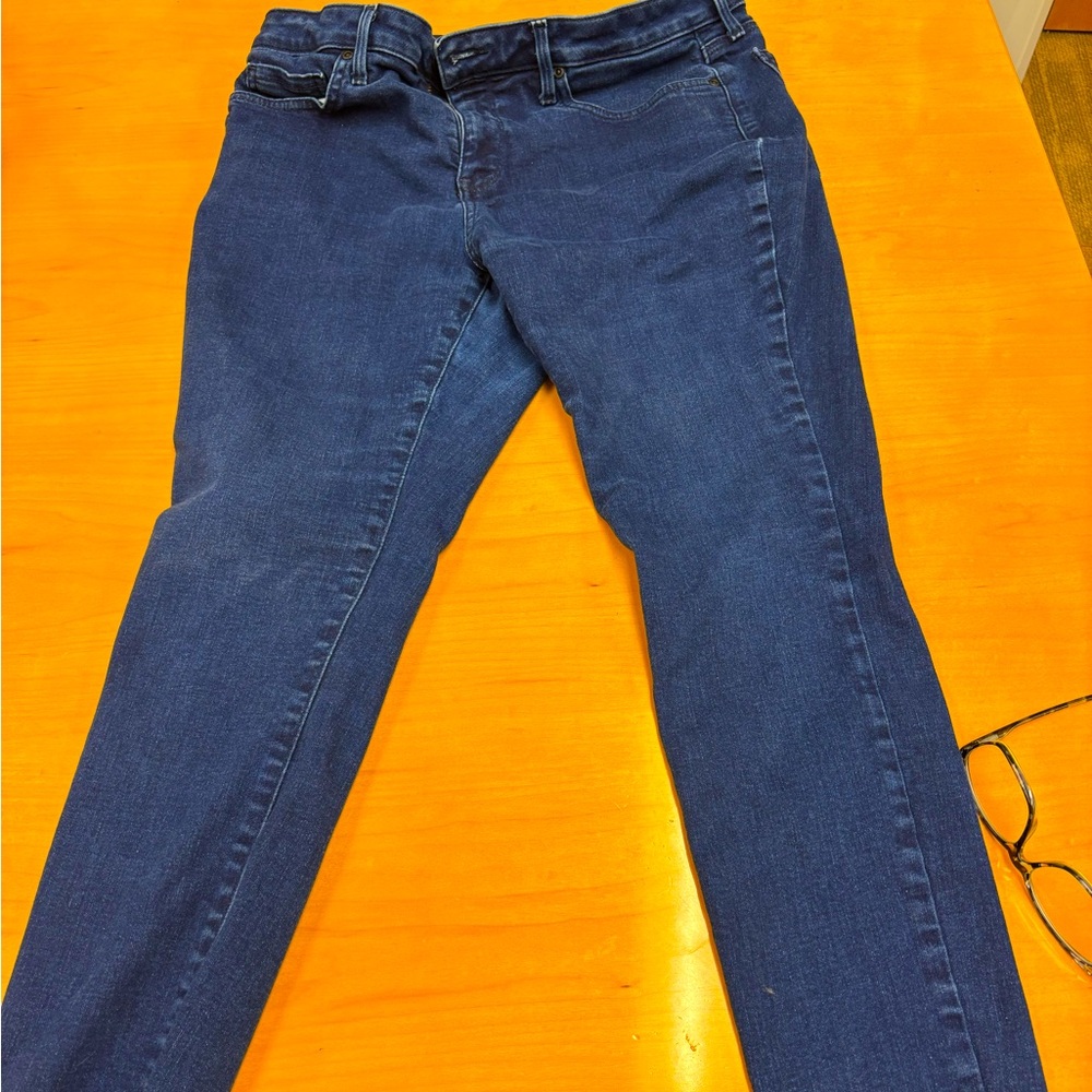 NYDJ Women's Skinny Jeans - Dark Blue